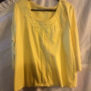 Yellow shirt